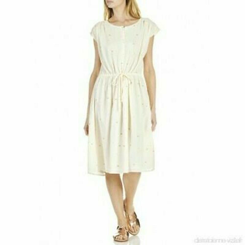 Des Petits Hauts Etretat  Midi Dress Cotton S